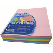Hojas tamaño carta APSA colores pastel paquete con 500 hojas