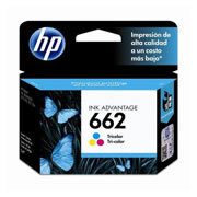 Cartucho de tinta tricolor HP 662 .