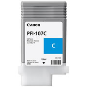 Tanque de tinta Canon PFI-107 cyan .