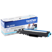 Tóner brother color cian de rendimiento estándar TN227C