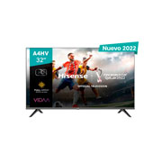 Pantalla Hisense 32' HD LED Smart TV LEDVIDAA, Modelo: 32A4HV