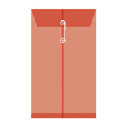 Sobre vertical polipropileno Fortec c ndana, oficio, rojo, paquete con 12 pzas