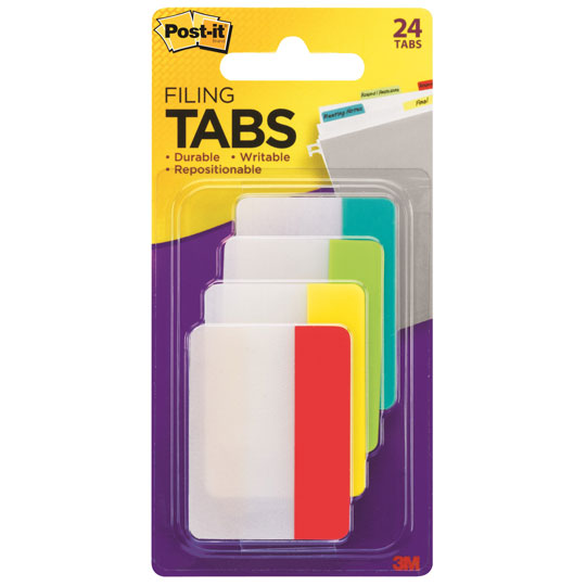 Banderitas rígidas Mod. 686-ALYR Post-it2x1.5pulgadas 4 colores