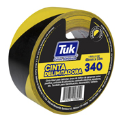 Cinta 340 delimitadora TUK 48mm x 33m , color amarillo/negro