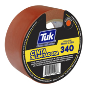 Cinta 340 delimitadora TUK 48mm x 33m , color naranja, 1 pza