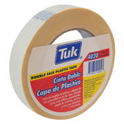 Cinta 4020 doble capa TUK 24mm x 50m 0, color blanco, 1 pza