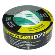 Cinta Ducto DEVEK 48mm x 50 mts. mod. d73 color plata, polietileno