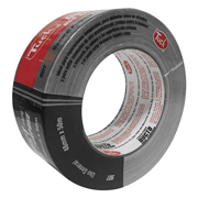 Cinta ducto 90T TUK 48mm x 50m , color gris plata