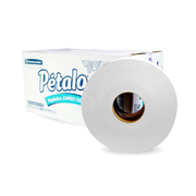 Papel Higiénico blanco Petalo, caja c/ 6bobinas 500m jumbo mod 90552