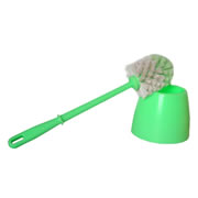 Cepillo para baños de plastico con base,colores surtidos