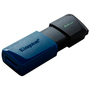 Memoria USB Kingston Datatraveler ExodiaM, 64GB, USB A
