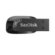 Memoria USB Sandisk Ultra Shift, 64GB, USB 3.0, Negro