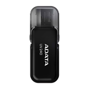 Memoria USB Adata Uv240, 16GB, USB 2.0, Negro