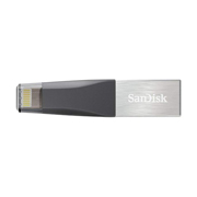 Memoria USB Sandisk Ixpand Mini, 32GB, USB 3.0/Lightning, Gris/Plata