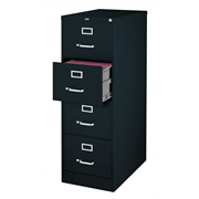 Archivero metalico OFFICE DIMENSION tamaño carta 4 gavetas color negro