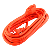 Extensión de 3 contactos santul 5 M color naranja,