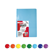 Cuaderno cosido Dietrix forma francesa cuadro 7 mm 100 hojas colores surtidos