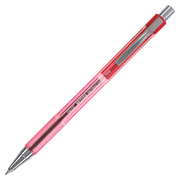 LM-Bolígrafo fino retráctil The Better Pt tinta de aceite, color rojo, 1 pza