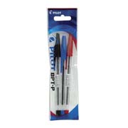 Bolígrafo fino BPT-P Pilot tinta de aceite, colores surtidos, blister 3 piezas