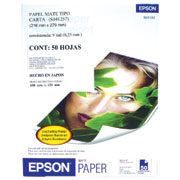 Papel matte Epson S041257 .