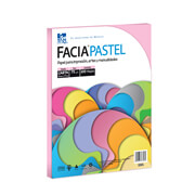 Papel Facia Pastel carta color rosa 75 gr