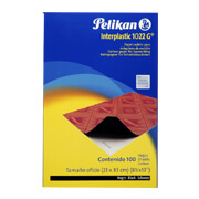 PAPEL CARBON INTERPLASTIC 1022 OFICIO Carpeta con 100 hojas (21x33 cm)