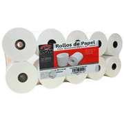 Rollo termico PCM 57x45 con 10 rollos .