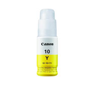 Tinta Canon GI-10 amarilla .