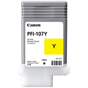 Tanque de tinta Canon PFI-107 amarillo .