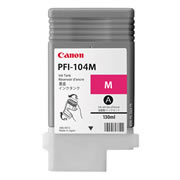 Tanque de tinta Canon PFI-104 magenta .