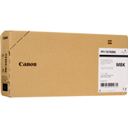 Tanque de tinta Canon PFI-707 negro mate.