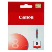 Tanque de tinta Canon CLI-8 roja .