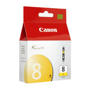 Tanque de tinta Canon CLI-8 amarilla .