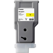Tanque de tinta Canon PFI-207 amarillo .
