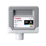 Tanque de tinta Canon PFI-306 negro mate.