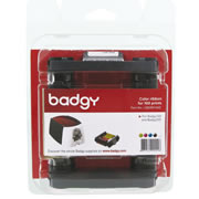 Ribbon Color YMCKO para 100 ImpresionesBADGY