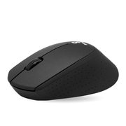 MOUSE INALAMBRICO CON BATERIAS NEGRO .