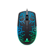 Mouse basico Brobotix negro USB rgb storm