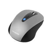 MOUSE HYUNDAI OPTICO HTBTMDG, INALAMBRICO, GRIS CLARO