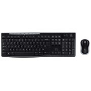 Kit Logitech de teclado y mouse  MK270 inalámbrico