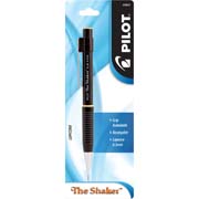 Lápicero mecánico The Shaker Pilot puntade 0.5 mm, color negro, blister