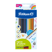Colores redondos Pelikan con 24 pieza .