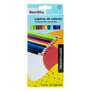 LÁPICES DE COLORES LARGOS BARRILITO 1 AS 2.9MM