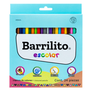 LÁPICES DE COLORES LARGOS BARRILITO 2 AS 2.9MM