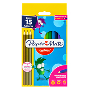 Colores Paper Mate redondos 12 colores .