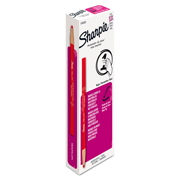 Marcador de cera Sharpie rojo caja con 12 piezas