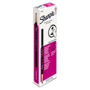 Marcador de cera Sharpie negro caja con 12 piezas