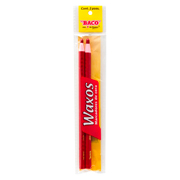 Marcador de cera waxos Baco, suave, rojo,2 piezas