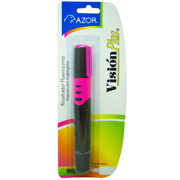 Resaltador de texto Vision Plus punta cincel 6 mm color rosa blíster