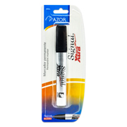 Marcador permanente Signal Xtra punta cincel 6 mm color negro blíster